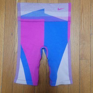 Nike Colorful Icon Clash Seamless Bike Shorts dri-fit size small EUC